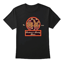 Fredbear's Family Diner Vintage Tee LA 1706 Five Nights at Freddy's T-Shirts