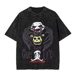 Give Them Life PTTT2606 Washed  Five Nights at Freddy's T-Shirts