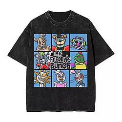 The Freddy's Bunch PTTT2008 Washed  Five Nights at Freddy's T-Shirts