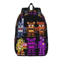 Pixel Art PTTT2008  Five Nights at Freddy's Backpacks