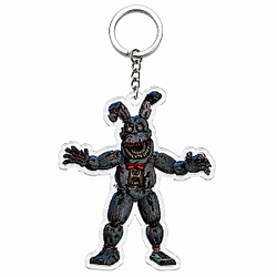 [Hot] Nightmare Freddy Five Nights at Freddy's Keychains