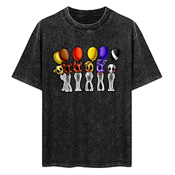 Five Nights at Freddy's Washed Balloon T-Shirt Five Nights at Freddy's T-Shirts
