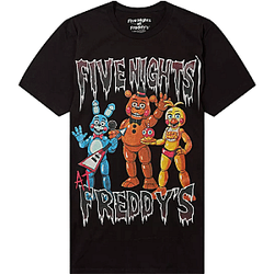 Five Nights At Freddy's Trio T-Shirt NTT079 Five Nights at Freddy's T-Shirts