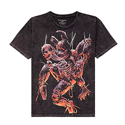 Five Nights At Freddy's Springtrap Mineral-Wash T-Shirt NTT079 Five Nights at Freddy's T-Shirts