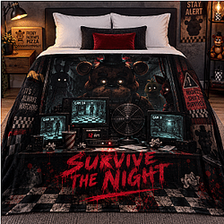 Survive The Night FNAF Blanket NTT089 Five Nights at Freddy's Blanket