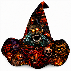 Happy Halloween Night Shift LA0909 Five Nights at Freddy's Keychains
