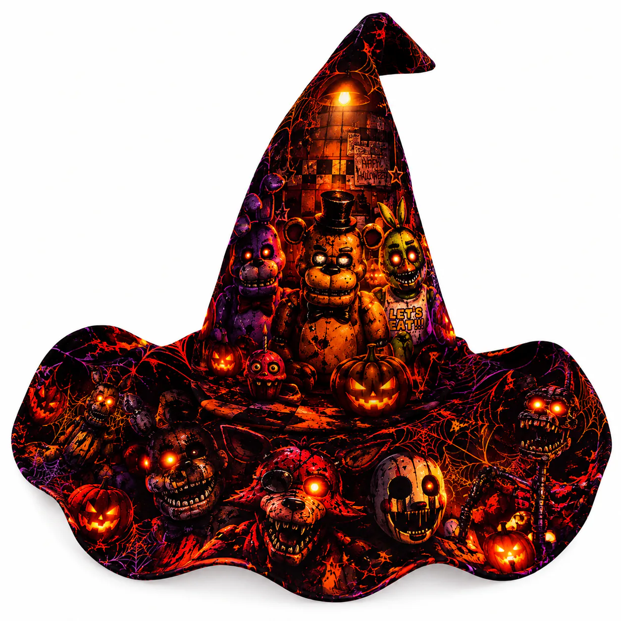 Survive Until 6 AM Nightmare Halloween LA0909 Five Nights at