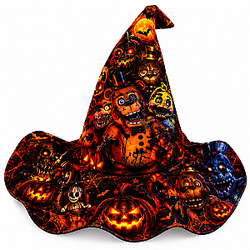 Jack-O-Lantern Nightmare Glowing Animatronics Halloween LA0909 Five Nights at Freddy's Keychains