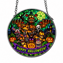 Happy Halloween PTTT1709  Five Nights at Freddy's Suncatcher