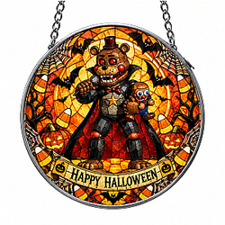 Freddy Fazbear Halloween PTTT1709  Five Nights at Freddy's Suncatcher