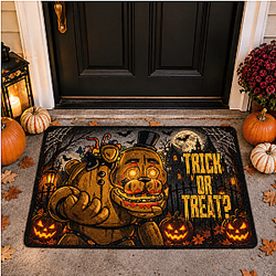 Halloween Trick Or Treat PTTT1709  Five Nights at Freddy's Doormat