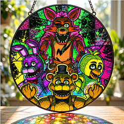 FNAF Suncatcher NTT1709 Five Nights at Freddy's Suncatcher