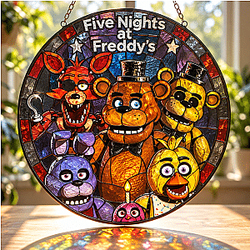 FNAF Suncatcher NTT1709 Five Nights at Freddy's Suncatcher