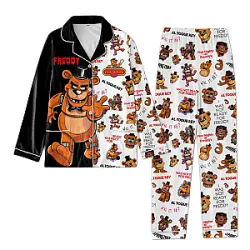 Toque Rey  Five Nights At Freddy's Pajamas Set