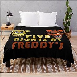 Five Nights at Freddy's Blanket - five nights at freddy's Throw Blanket