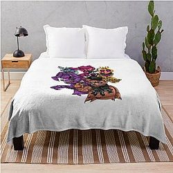Five Nights at Freddy's Blanket - Aftonbuilt FNAF Five Nights at Freddy's Aftonbuilt Throw Blanket