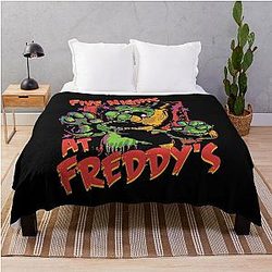 Five Nights at Freddy's Blanket - Funny Five Nights At Freddy's Phantom Throw Blanket