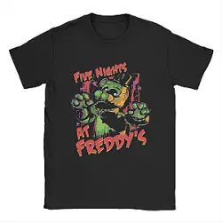 Five Nights At Freddys T-Shirts - Vintage Tees Short Sleeve