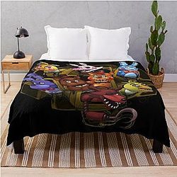 Five Nights at Freddy's Blanket - Five Nights at Freddy's 2 Throw Blanket