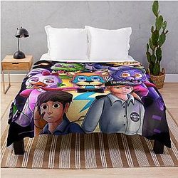 Five Nights at Freddy's Blanket - FIVE NIGHTS AT FREDDY'S Throw Blanket