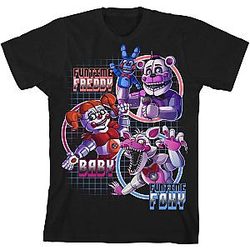FNAF Animatronic Crew T-Shirt – Join the Night Shift… If You Dare