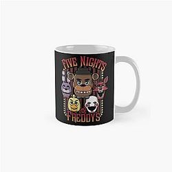 Five Nights at Freddy's Mugs - Five Nights At Freddy's Pizzeria Multi-Character Classic Mug