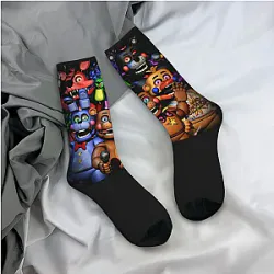 Five Nights at Freddy's Socks - FNAFs Game Stockings Ladies Five Nights Socks Warm Soft