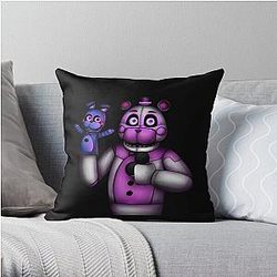 Five Nights at Freddy's Pillows - Five Nights at Freddy's - Sister Location Funtime Freddy with Bon Bon Throw Pillow Cover