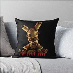 Five Nights at Freddy's Pillows - Springtrap Five Nights At Freddy's Throw Pillow Cover