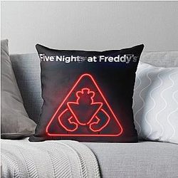 Five Nights at Freddy's Pillows - Five Nights at Freddy's: Security Breach Art Logo Throw Pillow Cover