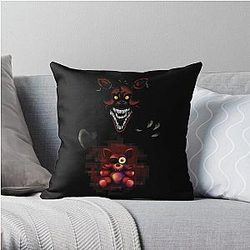 Five Nights at Freddy's Pillows - Five Nights at Freddy's - Fnaf 4 - Nightmare Foxy Plush Throw Pillow Cover