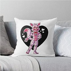 Five Nights at Freddy's Pillows - Funtime Foxy - Five Nights at Freddy's Throw Pillow Cover