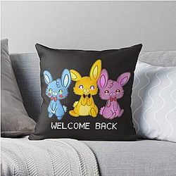 Five Nights at Freddy's Pillows - Five Nights At Freddy's 3 Welcome Back Throw Pillow Cover