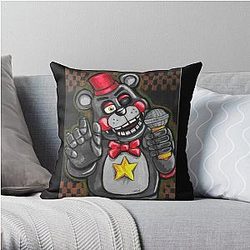 Five Nights at Freddy's Pillows - Five nights at Freddy's: Lefty the bear Throw Pillow Cover