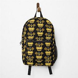 Five Nights at Freddy's Backpacks - Five Nights at Freddy's - FNaF 1 Pixel Golden Freddy Backpack
