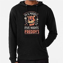 Cute Design of five nights at freddys fnaf Lightweight Hoodie
