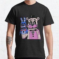 Five Nights at Freddy's T-Shirts - Funtime Freddy &amp; BB Classic T-Shirt