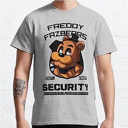 Five Nights at Freddy's T-Shirts - Freddy Fazbear's Security Classic T-Shirt