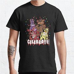 Five Nights at Freddy's T-Shirts - Five Nights At Freddy's Celebrate! Classic T-Shirt