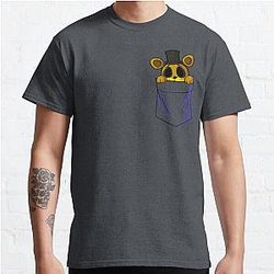 Five Nights at Freddy's T-Shirts - Golden Freddy in my Pocket Classic T-Shirt