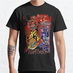 Five Nights at Freddy's T-Shirts - Fnaf 4 - Nightmare  Classic T-Shirt
