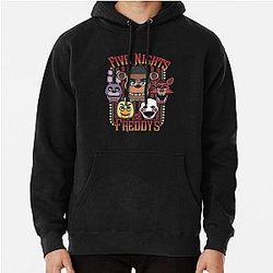 Five Nights at Freddy's Hoodies - Five Nights At Freddy's Pizzeria Multi-Character Pullover Hoodie