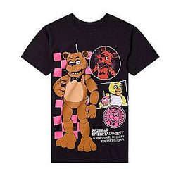 Checker Character TTPM0104 Five Nights at Freddy's T-Shirts