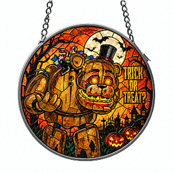 Halloween Trick Or Treat PTTT1709  Five Nights at Freddy's Suncatcher