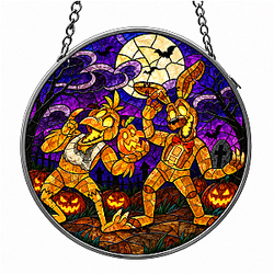 Halloween Theme PTTT1709  Five Nights at Freddy's Suncatcher