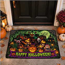 Happy Halloween Decorative PTTT1709  Five Nights at Freddy's Doormat