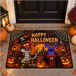 Happy Halloween PTTT1709  Five Nights at Freddy's Doormat