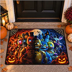 Halloween Themed PTTT1709  Five Nights at Freddy's Doormat
