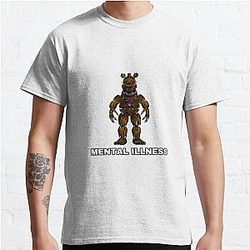 Funny FNAF Mental Illness T-Shirt Classic T-Shirt