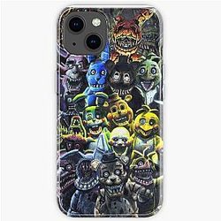 Five Nights at Freddy's Cases - Five Nights At Freddys - ALL CHARACTERS iPhone Soft Case